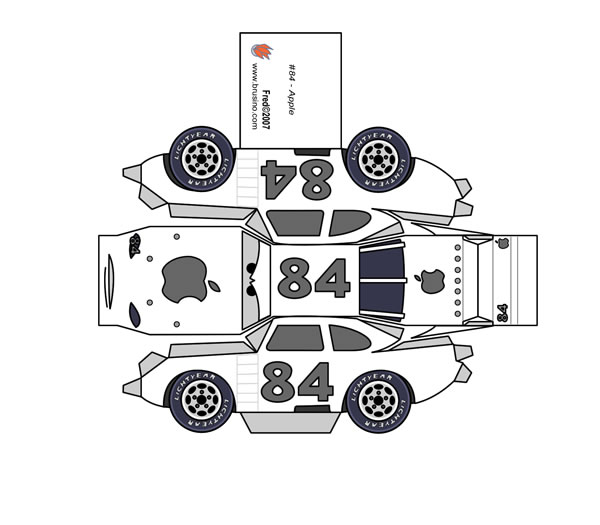 Papercraft De Mac 84 Personaje La Pelicula Cars Disney Papercraft De Mac 84 Personaje La Pelicula Cars Disney