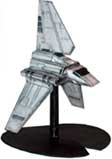 Papercraft imprimible y armable de Star Wars - Lambda Shuttle.  Manualidades a Raudales.