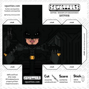 Papercraft de Batman Arkham. Manualidades a Raudales.