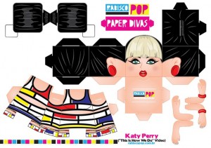 Cubeecraft de Katy Perry. Manualidades a Raudales.