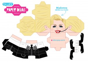 Cubeecraft de Madonna. Manualidades a Raudales.