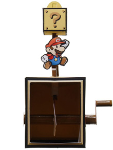 Papercraft imprimible y recortable de Super Mario de Nintendo con Movimiento. Manualidades a Raudales.