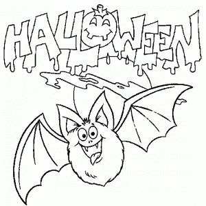 Colorear dibujos de Halloween. Manualidades a Raudales.