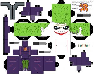 Cubeecraft de Joker. Manualidades a Raudales.