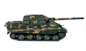 Papercraft del Tanque Jagdtiger. Manualidades a Raudales.